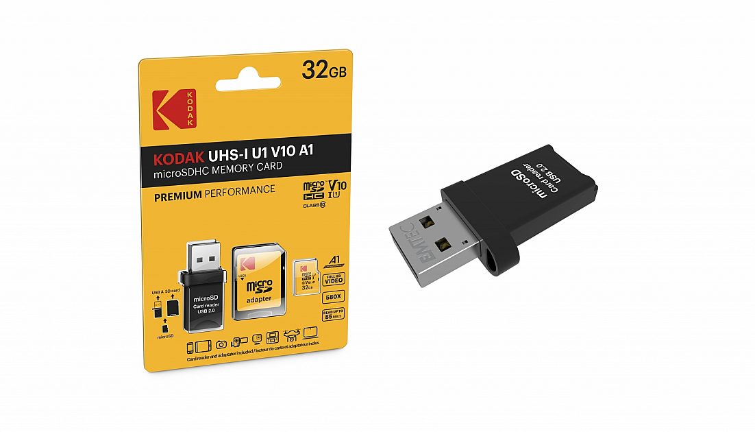 Carte Micro SD Kodak - 256 Go –