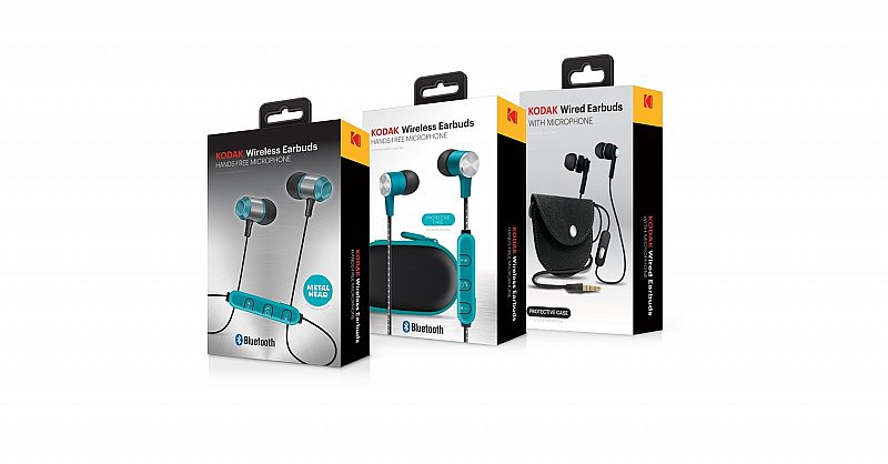 Kodak wireless earbuds top handsfree microphone