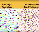 The difference between Kodak’s fourth-generation continuous inkjet (CIJ) technology for high-speed digital printing and Drop On Demand.